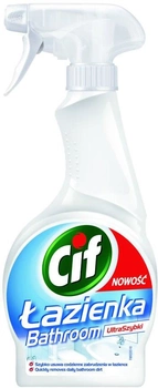 Spray do czyszczenia łazienki Cif UltraFast 500 ml (8712561146906)