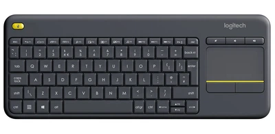 Клавіатура бездротова Logitech K400 Plus Black (920-007145)