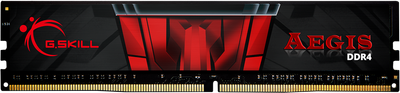 Оперативна пам'ять G.Skill DDR4-2400 8192 MB PC4-19200 Aegis (F4-2400C17S-8GIS)