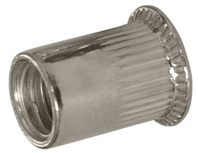 Гайка клепальна RCr М8 (1,6-5,0) відкрита рифлена з п/г Steelfix 20 шт (052703)