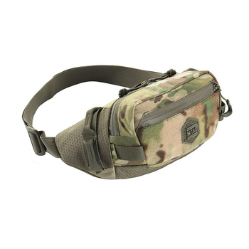 Сумка тактическая военная M-Tac Waist Bag Elite Hex Multicam на пояс Multicam (SK-N1362S)