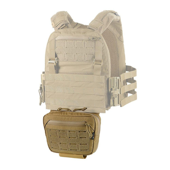 Напашник сумка тактический на плитоноске M-Tac койот на бронжилет. (SK-N1350S)