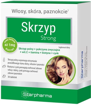 Екстракт хвоща Starpharma Skrzyp Strong 30 таблеток (SP116)