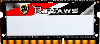 RAM G.Skill SODIMM DDR3L-1600 8192MB PC3-12800 Ripjaws (F3-1600C11S-8GRSL)