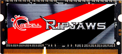 Оперативна пам'ять G.Skill SODIMM DDR3L-1600 4096MB PC3-12800 Ripjaws (F3-1600C11S-4GRSL)