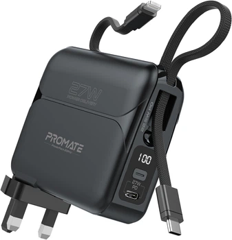 УМБ Promate PowerPack-20Pro 20000 mAh Black (powerpack-20pro.black)