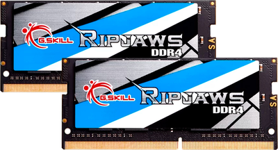 Оперативна пам'ять G.Skill SODIMM DDR4-2400 32768MB PC4-19200 (Kit of 2x16384) Ripjaws (F4-2400C16D-32GRS)