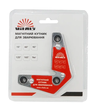 Уголок магнитный для сварки Vitals 9 кг 15, 60, 90, 120, 165 градусов, арт.св047