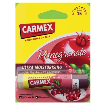 Кармекс бальзам для губ Carmex Premium Stick Pomegranate SPF 15 Blister Pack 4,25 г стик зі смаком граната