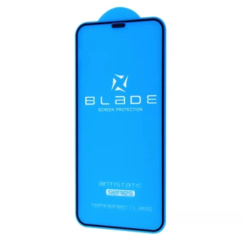 Захисне скло 9H BLADE Antistatic Series Full Glue iPhone Xs Max/11 Pro Max black
