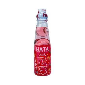 Напій сильногазований Рамуне Hatakosen Ramune Strawberry 200 мл