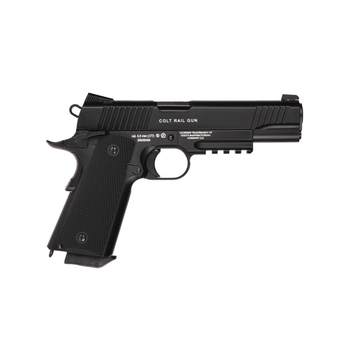 Пневматический пистолет Umarex Colt M45 CQBP Black Blowback (5.8176)