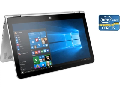 Ноутбук-трансформер Б-класс HP Pavilion 15-bk020wm / 15.6" TN Touch / Core i5-6200U (2(4) ядра по 2.3-2.8 GHz) / 8GB DDR3 / 240GB SSD / HD Graphics 520 / WebCam / Win10 Home б/у