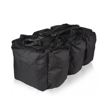 Тактическая сумка-рюкзак Mil-Tec® Combat Duffle Bag Tap 98 л Black