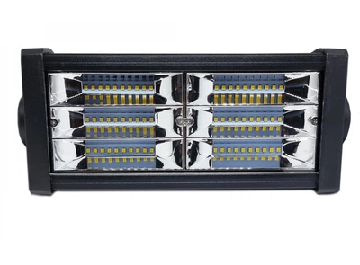 Светодиодная балка, дополнительная фара, led люстра прожектор 60 LED 180W 25*10*9,5см Ближний свет Белый Autoexpect (05640)