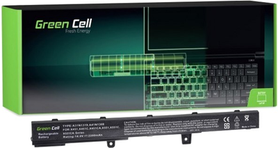 Акумулятор Green Cell для ноутбуків Asus 14.8 V 2200 mAh (AS75)