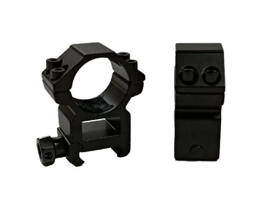 Кольца Discovery Scope Mount Rings High Profile For Picatinny 1inch 25.4 (00-00009816)