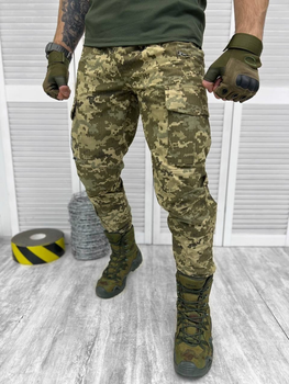 Тактичні військові бойові штани Logos, Камуфляж: Піксель, Розмір: L
