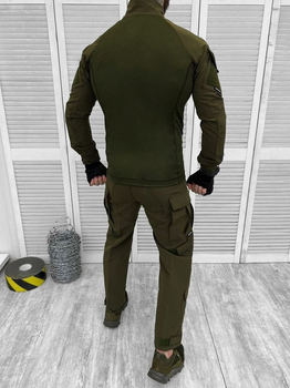 Тактический военный костюм Singl Sword ( Убакс + Штаны ), Камуфляж: Олива, Размер: M