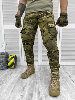 Тактические военные боевые брюки National, Камуфляж: Мультикам, Размер: XXXL