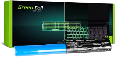 Акумулятор Green Cell для ноутбуків Asus 10.8 V 2200 mAh (AS94)