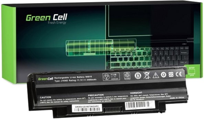 Акумулятор Green Cell для ноутбуків Dell 11.1 V 4400 mAh (DE01)