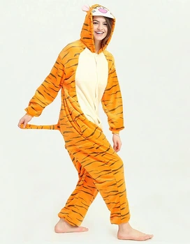 Піжама Кігурумі тигр розмір S на зріст 140-150 kigurumi костюм Dongwushuiyi теплий, м'який, зручний (1958)