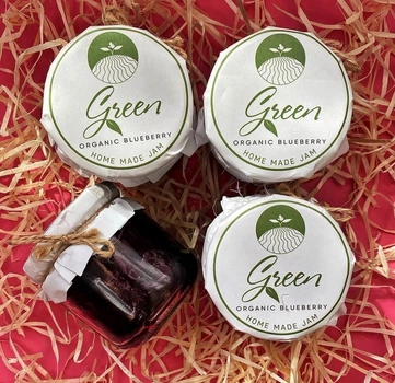 Варення Green Farm з органічної лохини 180 г