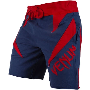 Шорты Venum Jaws Cotton Training Shorts Navy Red (02778-NR-S)