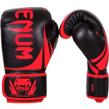 Боксерские перчатки Venum Challenger 2.0 Black/Red (VENUM-0661-100-16 oz)
