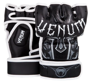 Перчатки для MMA Venum Gladiator 3.0 MMA Gloves Black White (VENUM-02935-108-M)