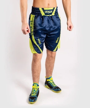 Шорты для бокса Venum Origins Boxing Short Loma Edition Blue Yellow (VENUM-03943-405-XS)