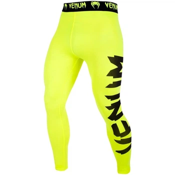 Компресійні штани Venum Giant Spats Yellow/Black (VENUM-02713YB-XXL)