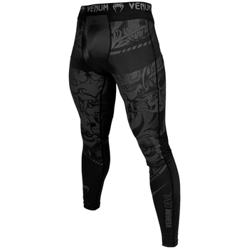 Компрессионные штаны Venum Devil Spats Black Black (VENUM-03625-114-XS)