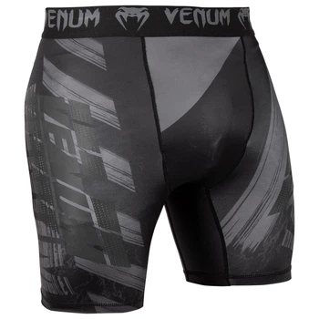 Компрессионные шорты Venum AMRAP Compression Shorts Black Grey (VENUM-03690-109-S)