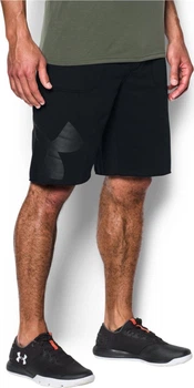 Шорти Under Armour Rival Fleece Exploded Logo Midnight Black (1303137-001-XS)