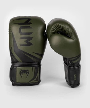 Боксерские перчатки Venum Challenger 3.0 Boxing Gloves Khaki Black (VENUM-03525-200-8oz)