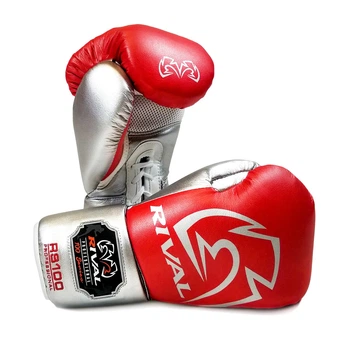 Боксерские перчатки Rival RS100 Professional Sparring Gloves Red Silver (RS100-Red/Silver-18oz)