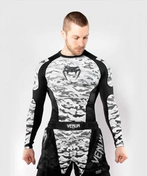 Рашгард Venum Defender Rashguard Long Sleeves Urban Camo (VENUM-03801-501-XS)