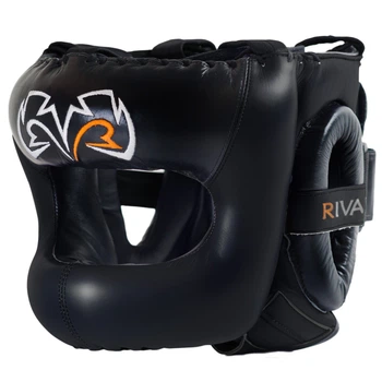 Боксерский шлем Rival Guerrero RHGFS3 Facesaver Headgear Black Black (RHGFS3-Black-S/M)