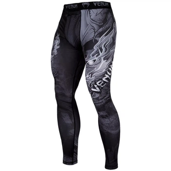 Компрессионные штаны Venum Minotaurus Spats Black (VENUM-03380-108-M)