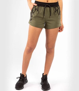 Женские шорты Venum Official UFC Fight Week Cotton Khaki (VNMUFC-00038-015-S)
