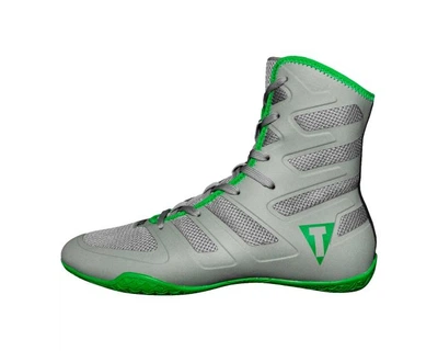 Боксерки TITLE Boxing Total Balance Boxing Shoes Grey Green (TBS24-GRGN-44 (10))