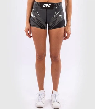 Женские шорты Venum Authentic UFC FightNight Short Tudo Black (VNMUFC-00016-001-XS)
