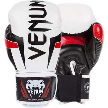 Боксерские перчатки Venum Elite Boxing Gloves White (985-16 oz)