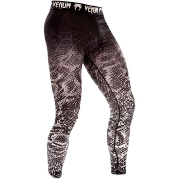 Компрессионные штаны Venum Tropical Compression Spats Black (V-Tropical-BG-XXL)