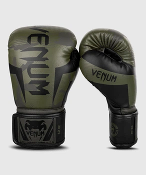 Боксерские перчатки Venum Elite Boxing Gloves Khaki Camo (VENUM-1392-534-16oz)