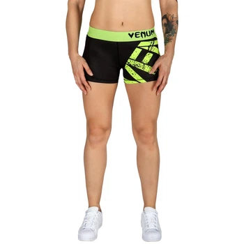 Спортивные шорты Venum Power Shorts Black Yellow (V-02898-BY-XS)