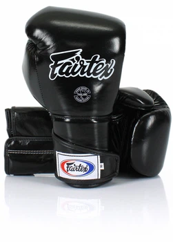 Боксерские перчатки Fairtex BGV6 Angular Sparring Boxing Gloves Black (BGV6BK-14 oz)
