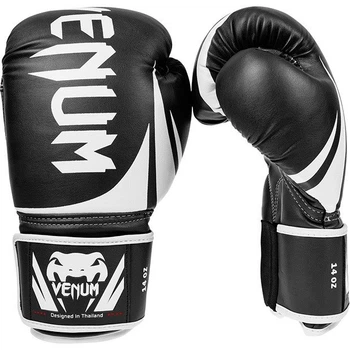 Боксерські рукавиці Venum Challenger 2.0 Boxing Gloves Black White (VENUM-0661-16 oz)